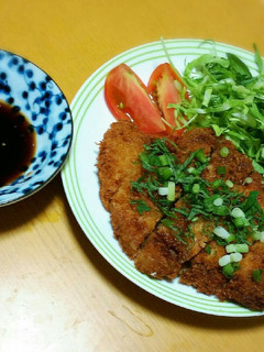 トンカツ*大葉、柚子胡椒ポン酢-レシピのメイン写真