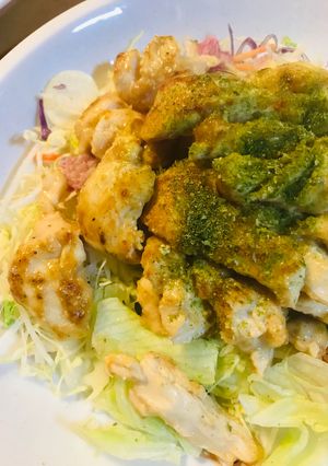 鶏むね肉のころも焼き-レシピのメイン写真