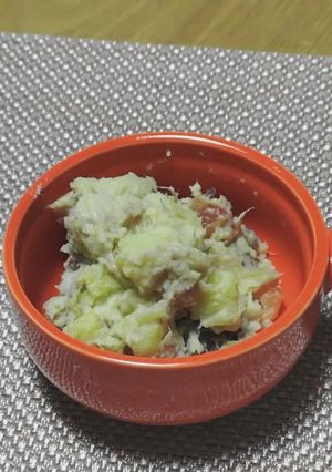 さつまいもとりんごのポテトサラダ【腸活】-レシピのメイン写真