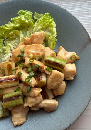 串無焼鳥♫しっとりささみのねぎま照り焼き-レシピのメイン写真