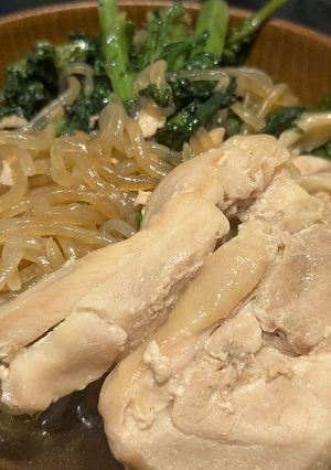 鶏もものすき焼き風煮込み-レシピのメイン写真