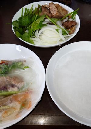 セリと豚肉の生春巻き-レシピのメイン写真