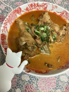 簡単!手羽元出汁の麻婆胡麻ミルクスープ-レシピのメイン写真
