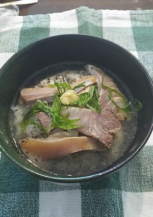 残ったお刺身で美味しいお茶漬け-レシピのメイン写真