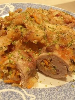 カット野菜で たっぷり野菜の豚肉巻き-レシピのメイン写真