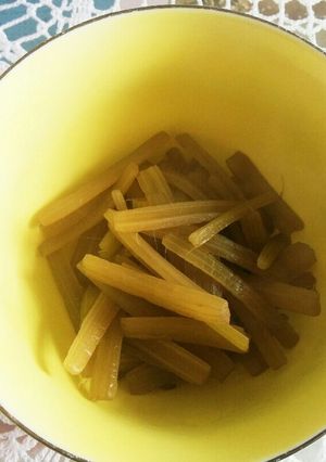フキのきんぴら-レシピのメイン写真