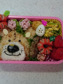 スージーズーキャラ弁-レシピのメイン写真