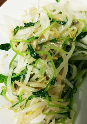 豆苗ともやしのなかよし-レシピのメイン写真