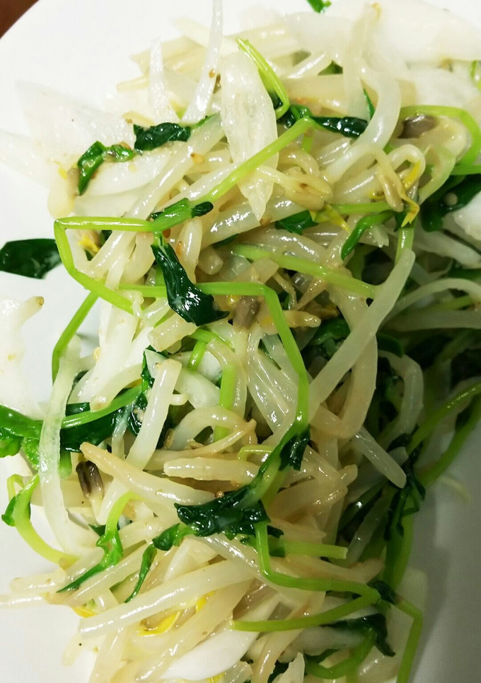 豆苗ともやしのなかよし-レシピのメイン写真