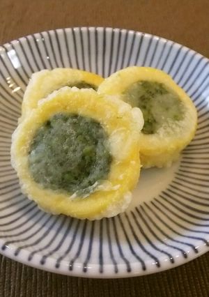介護食　まるでほうれん草の天ぷら-レシピのメイン写真