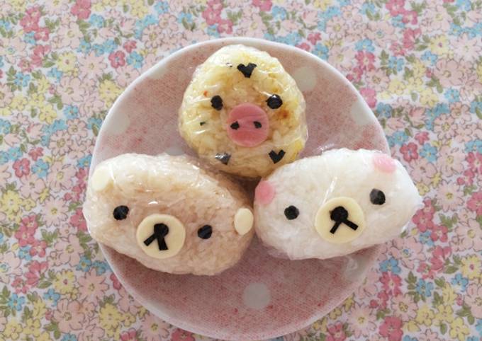 コリラックマ　あつめてぬいぐるみ　ふりかけ おにぎり リラックマ お弁当シリーズ