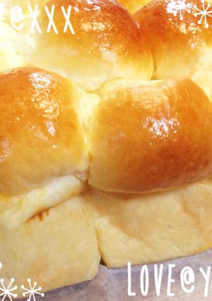 HBで簡単！バターロールなちぎりパン♪-レシピのメイン写真