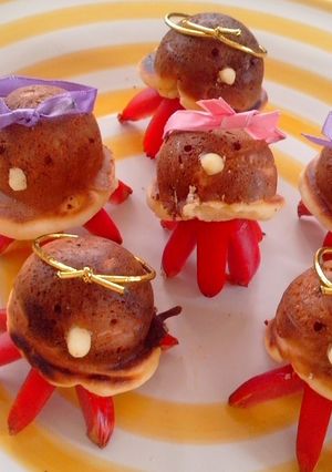 もりもり食べれる♡たこパン星人-レシピのメイン写真