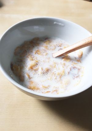 ホットシリアル ☆美味しく朝から元気に☆-レシピのメイン写真