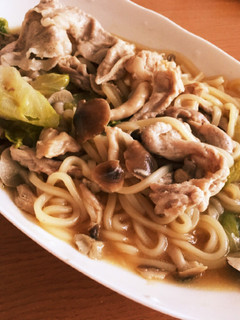 レンジでチンだけ★バターポン酢うどん-レシピのメイン写真