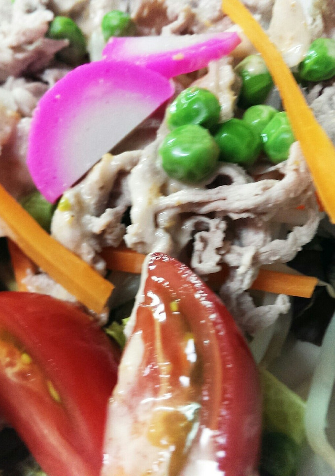 豚肉の薄切り冷しゃぶとたっぷりもやし-レシピのメイン写真