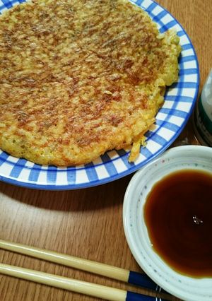＊栄養も満点！残りご飯でお焼き＊-レシピのメイン写真