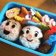 簡単キャラ弁♡アンパンマンとこむすびまん