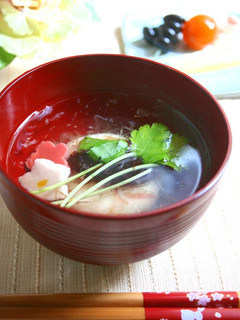 磯のり雑煮-レシピのメイン写真