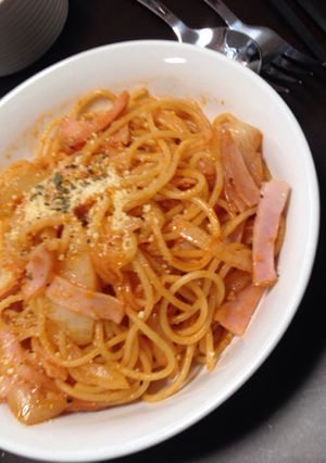 ちょい辛ナポリタン-レシピのメイン写真