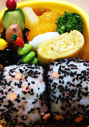 【お弁当】遠足2015春その1/小2-レシピのメイン写真