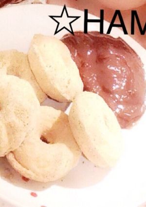 簡単ヘルシーなお豆腐焼きドーナツ♡-レシピのメイン写真