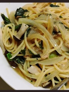 簡単スピーディ*麺つゆで和風パスタ-レシピのメイン写真