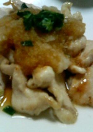 鶏胸肉のさっぱりおろしぽん酢和え-レシピのメイン写真