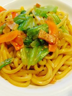 簡単☆冷凍うどんで焼きうどん!!-レシピのメイン写真