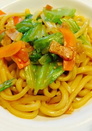 簡単☆冷凍うどんで焼きうどん!!-レシピのメイン写真