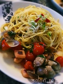 イカとアサリの冷製パスタ-レシピのメイン写真