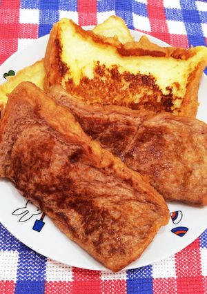 食パンで簡単☆ココア味のフレンチトースト-レシピのメイン写真