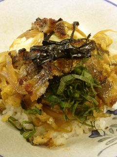 アナゴの親子丼風-レシピのメイン写真