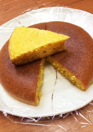 炊飯器で☆もちふわ人参おからケーキ☆-レシピのメイン写真
