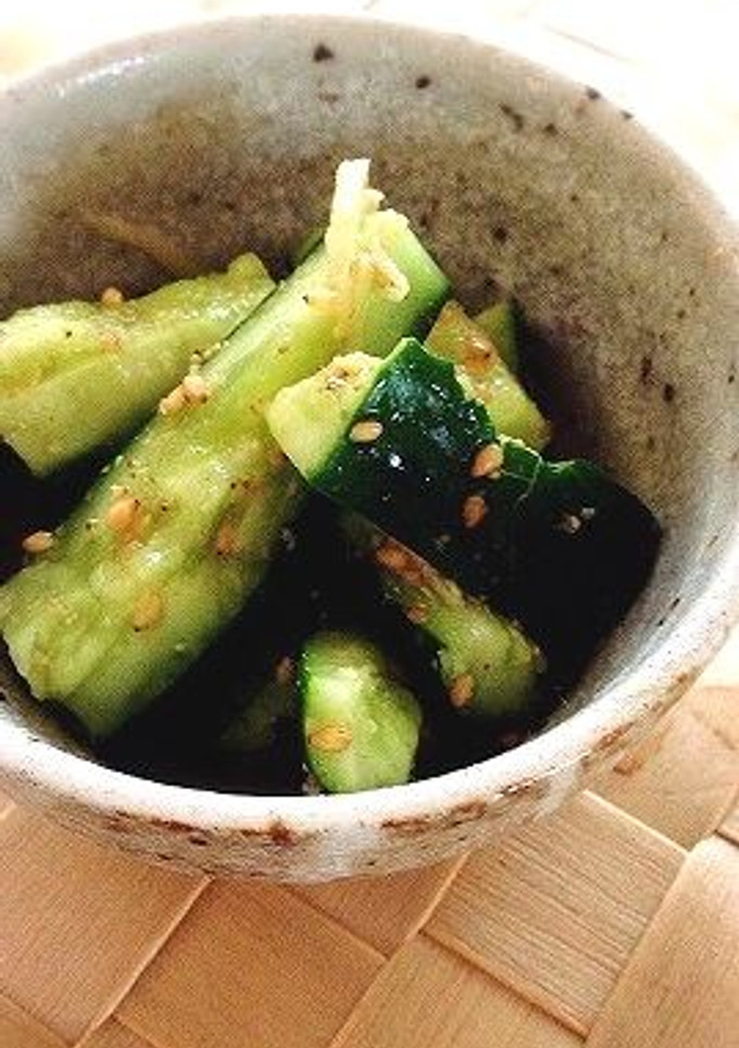 たたききゅうりのあえ物-レシピのメイン写真