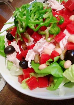レンジでトマト寒天(ジャーサラダにも！)-レシピのメイン写真
