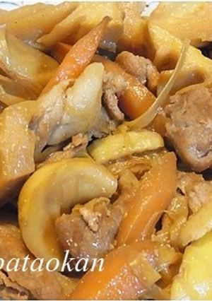 タケノコと豚肉の炒め物-レシピのメイン写真