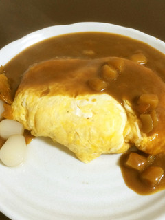 簡単で適当なオムカレー-レシピのメイン写真