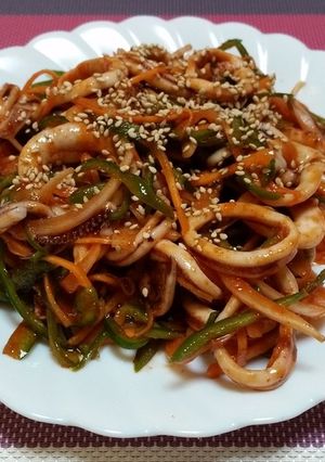 イカの酢コチュジャン和え-レシピのメイン写真