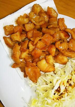 超簡単！市販味付けホルモンの焼き方♪-レシピのメイン写真