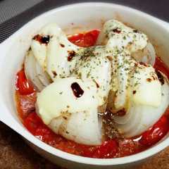 รูปของ レンジで簡単♪新玉ねぎの丸ごとイタリアン