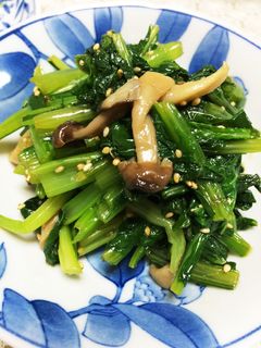 青菜の和え物♪小松菜ほうれん草何でもok-レシピのメイン写真
