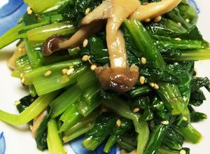 青菜の和え物♪小松菜ほうれん草何でもok-レシピのメイン写真