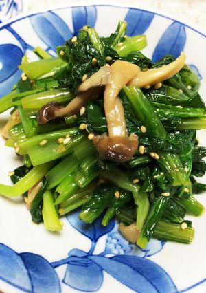 青菜の和え物♪小松菜ほうれん草何でもok-レシピのメイン写真