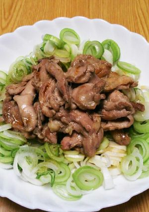 かんたん鶏ハラミのネギぽん酢-レシピのメイン写真