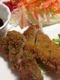 簡単とんかつ+ゴマたっぷりとんかつ-レシピのメイン写真