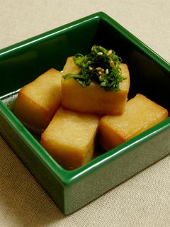 高野豆腐の揚げ浸し-レシピのメイン写真