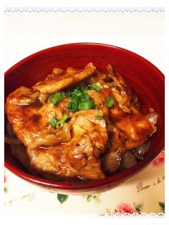 新玉ねぎたっぷり 豚の生姜焼き丼-レシピのメイン写真