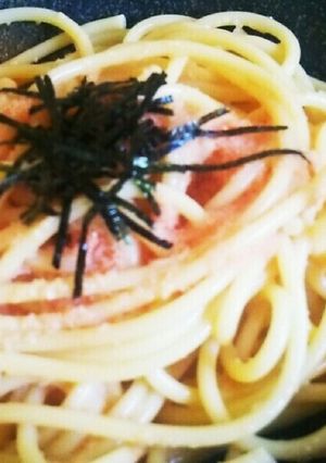 明太子パスタ♪らくちん手抜き-レシピのメイン写真