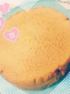 スポンジケーキ-レシピのメイン写真